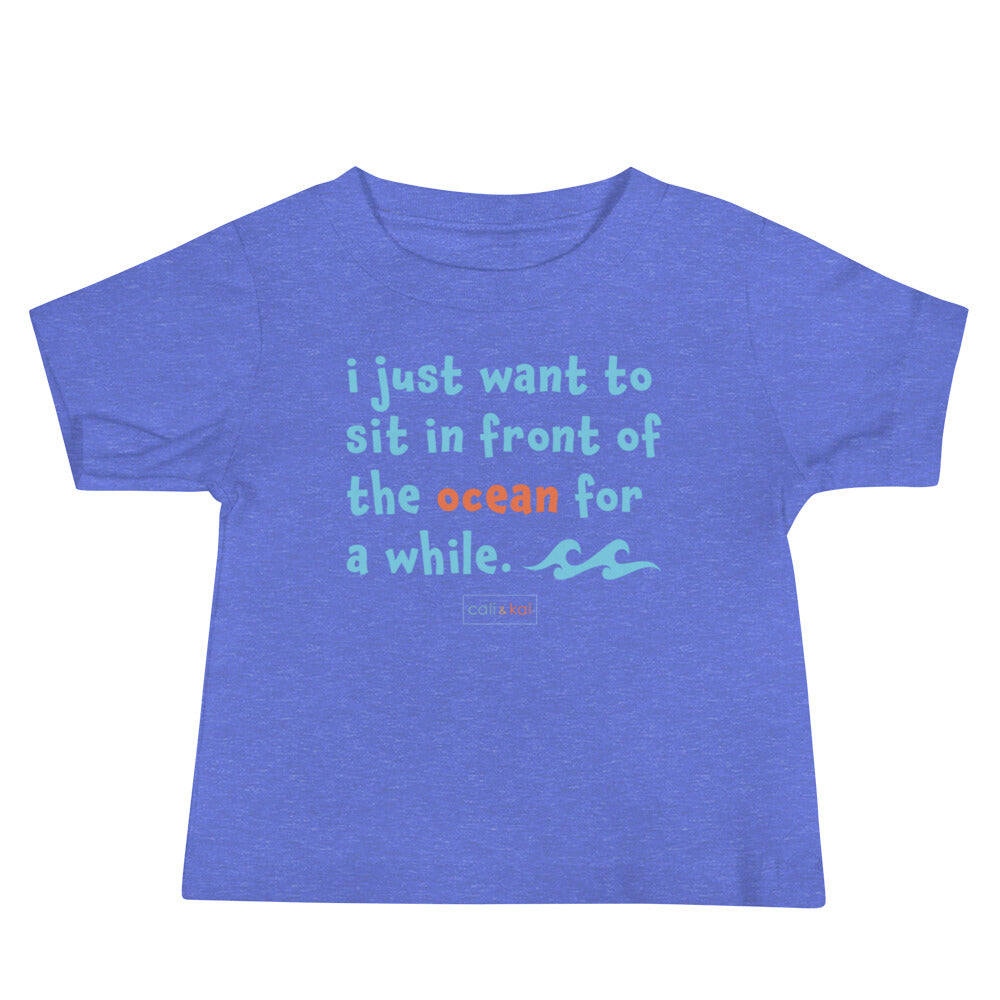 The Ocean Baby Tee image 0