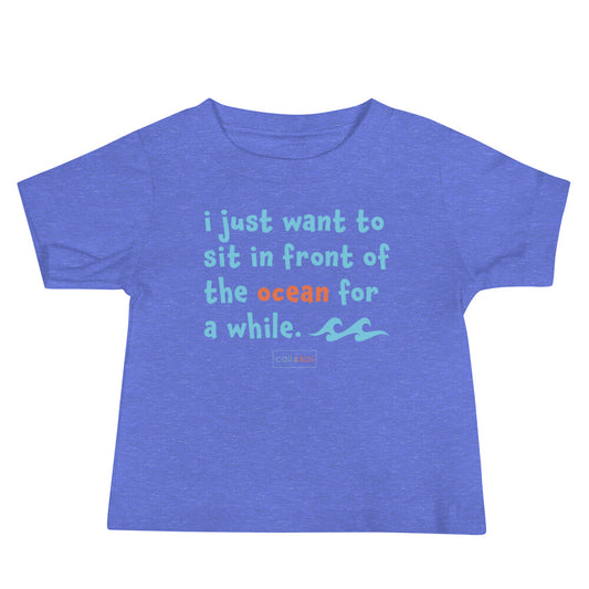 The Ocean Baby Tee image 0