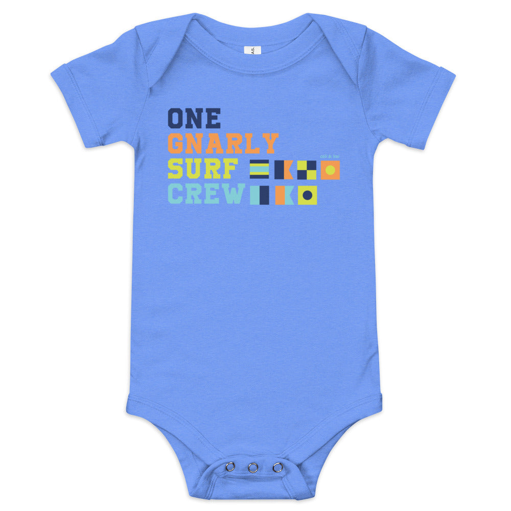 One Gnarly Surf Crew - Bodysuit image 1
