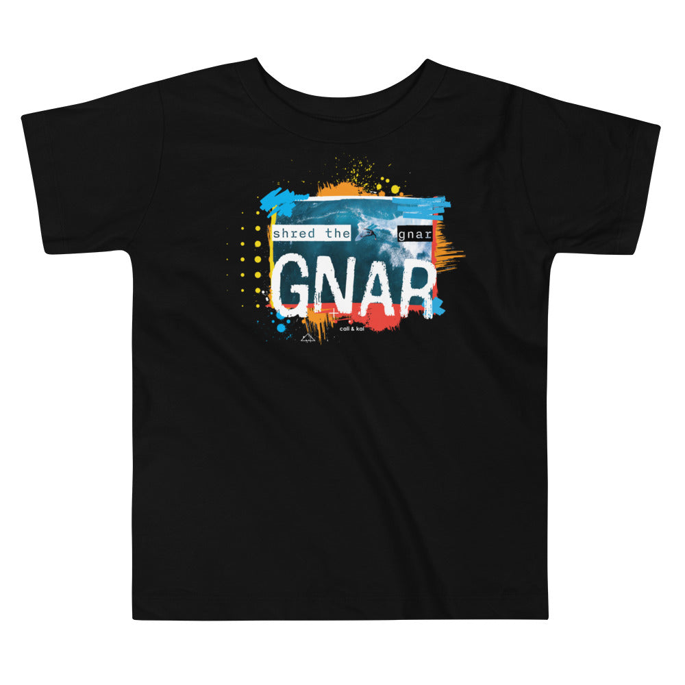 Shred The Gnar Toddler Tee image 0