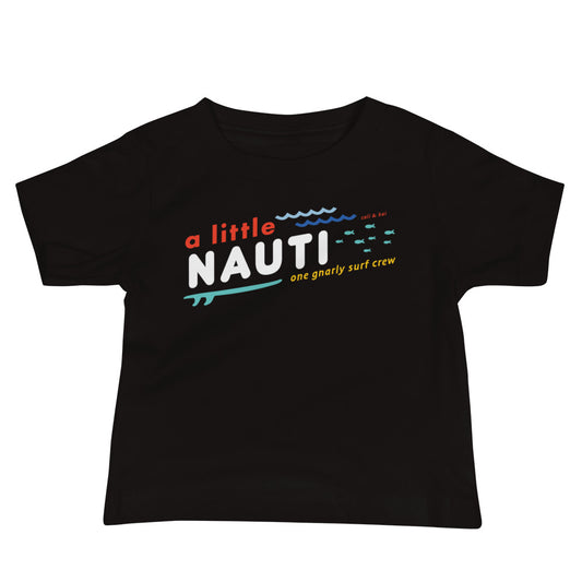 A Little Nauti - Baby Tee image 0