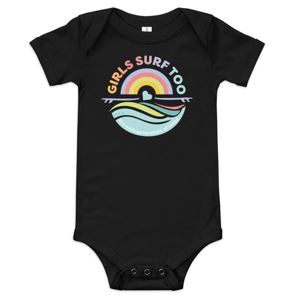 Girls Surf Too Bodysuit image 2