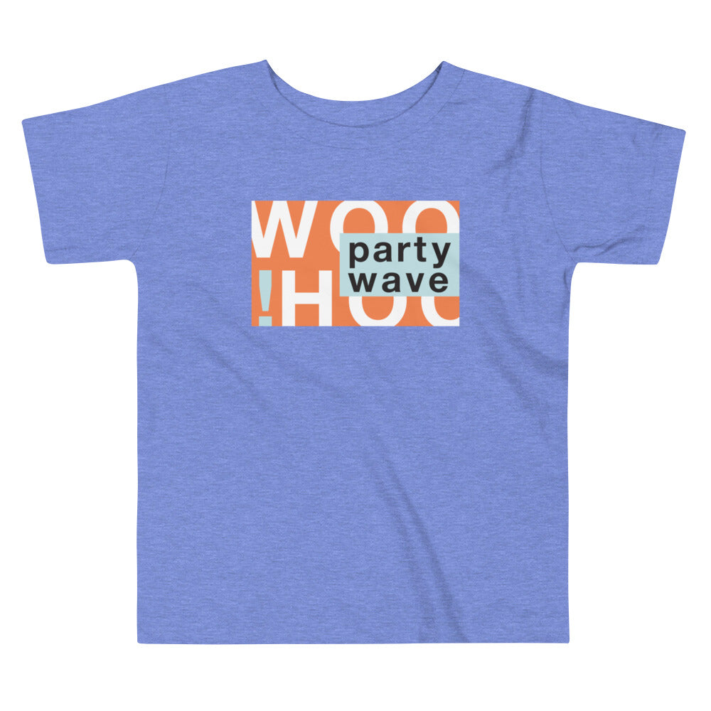 Woohoo! Party Wave Toddler Tee  image 2