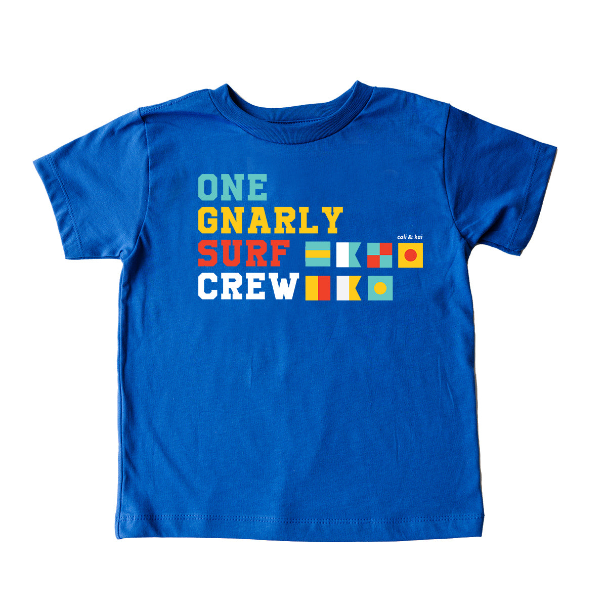One Gnarly Surf Crew 2.0 - Toddler Tee image 0