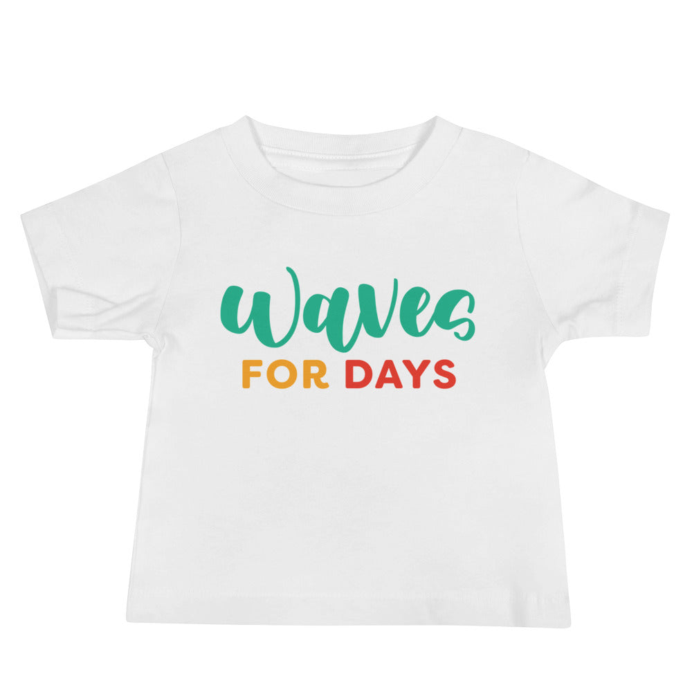 Waves For Days Baby Tee image 3