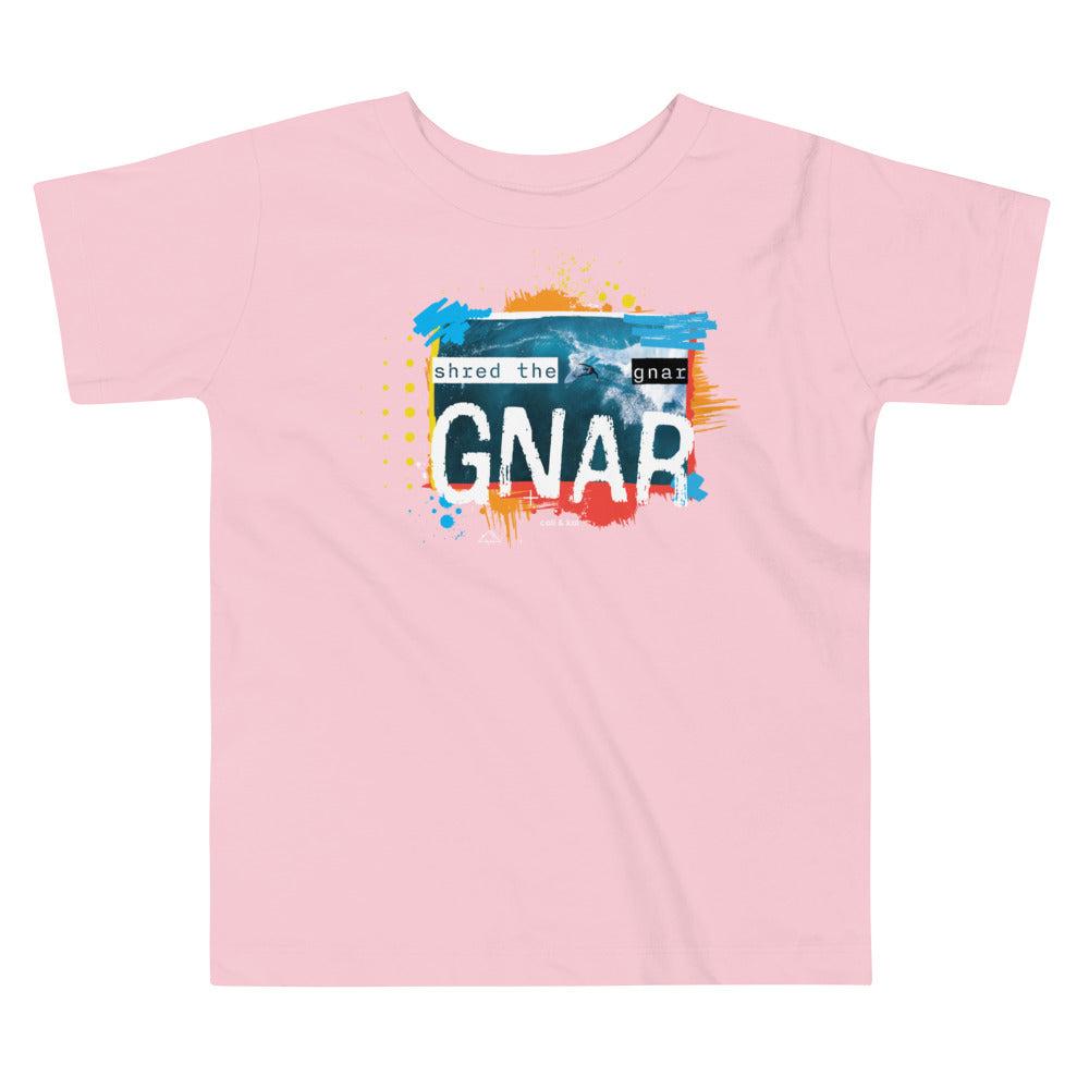 Shred The Gnar Toddler Tee image 2