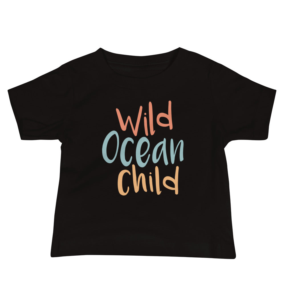 Wild Ocean Child Baby Tee image 0