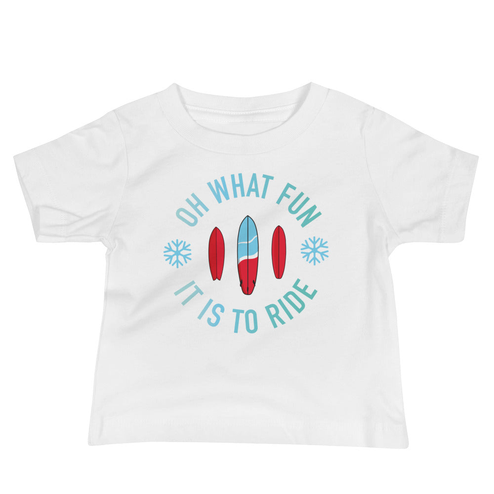 Oh What Fun Baby Tee image 0