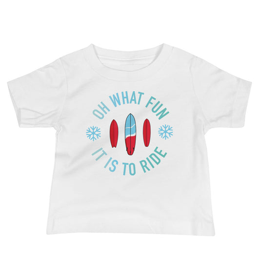 Oh What Fun Baby Tee image 0