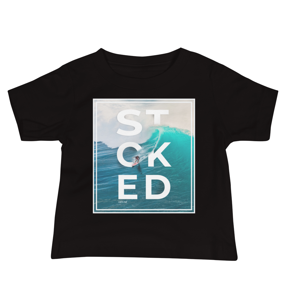 Stoked Surfer Baby Tee
