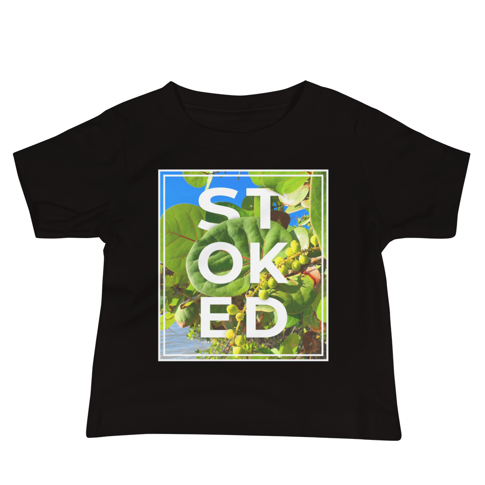 Stoked Sea Grape Baby Tee