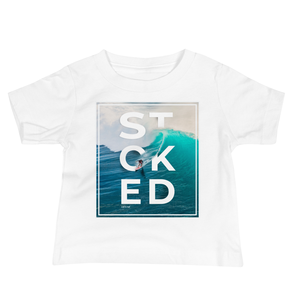 Stoked Surfer Baby Tee