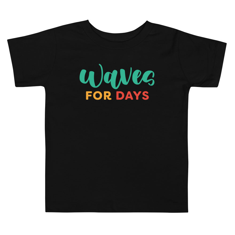 Waves For Days Toddler Tee image 0