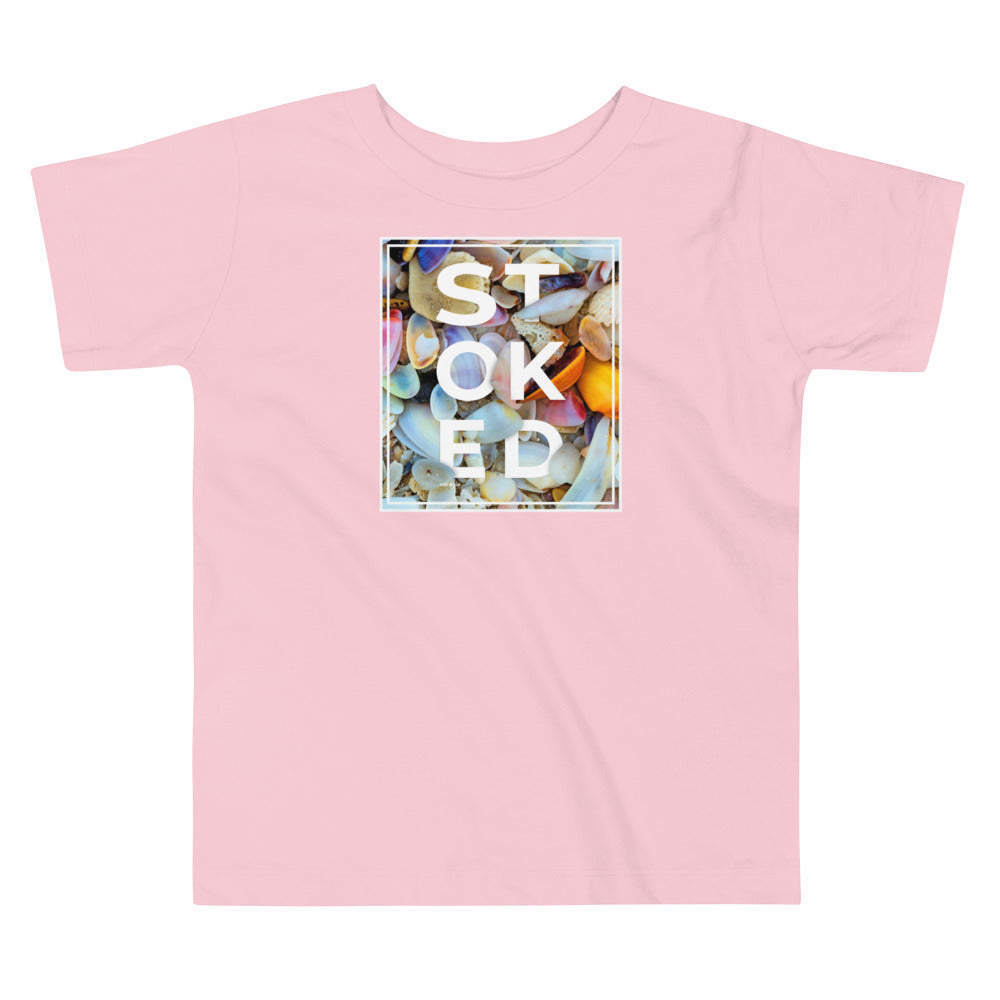 STOKED Shells - Toddler Tee image 2