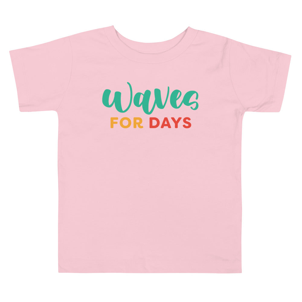 Waves For Days Toddler Tee image 2