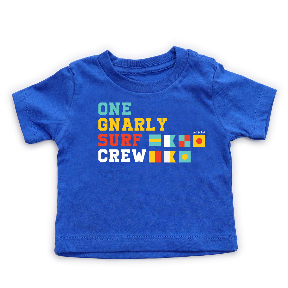 One Gnarly Surf Crew 2.0 - Baby Tee image 1