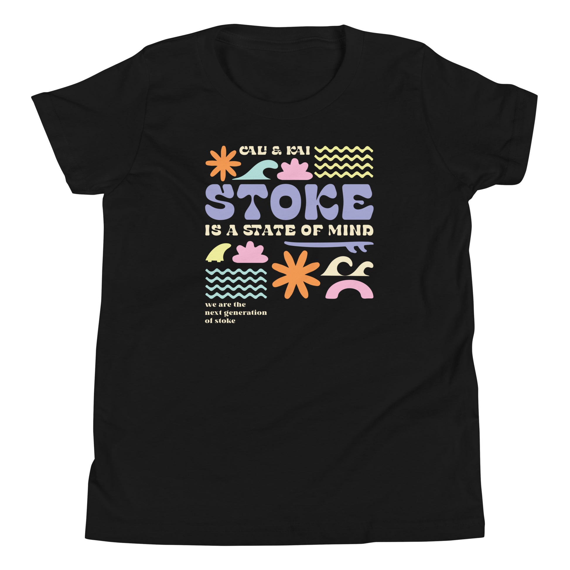 Stoked State Of Mind - Big Grom Tee image 0