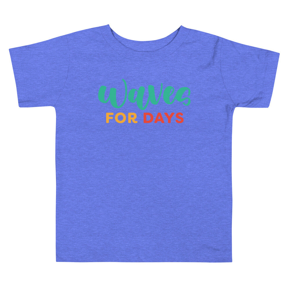 Waves For Days Toddler Tee image 1