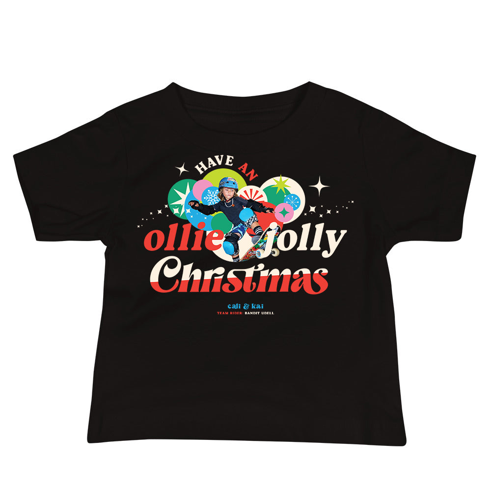 Ollie Jolly Christmas - Baby Tee image 0