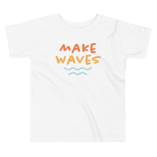 Make Waves Toddler Tee image 0
