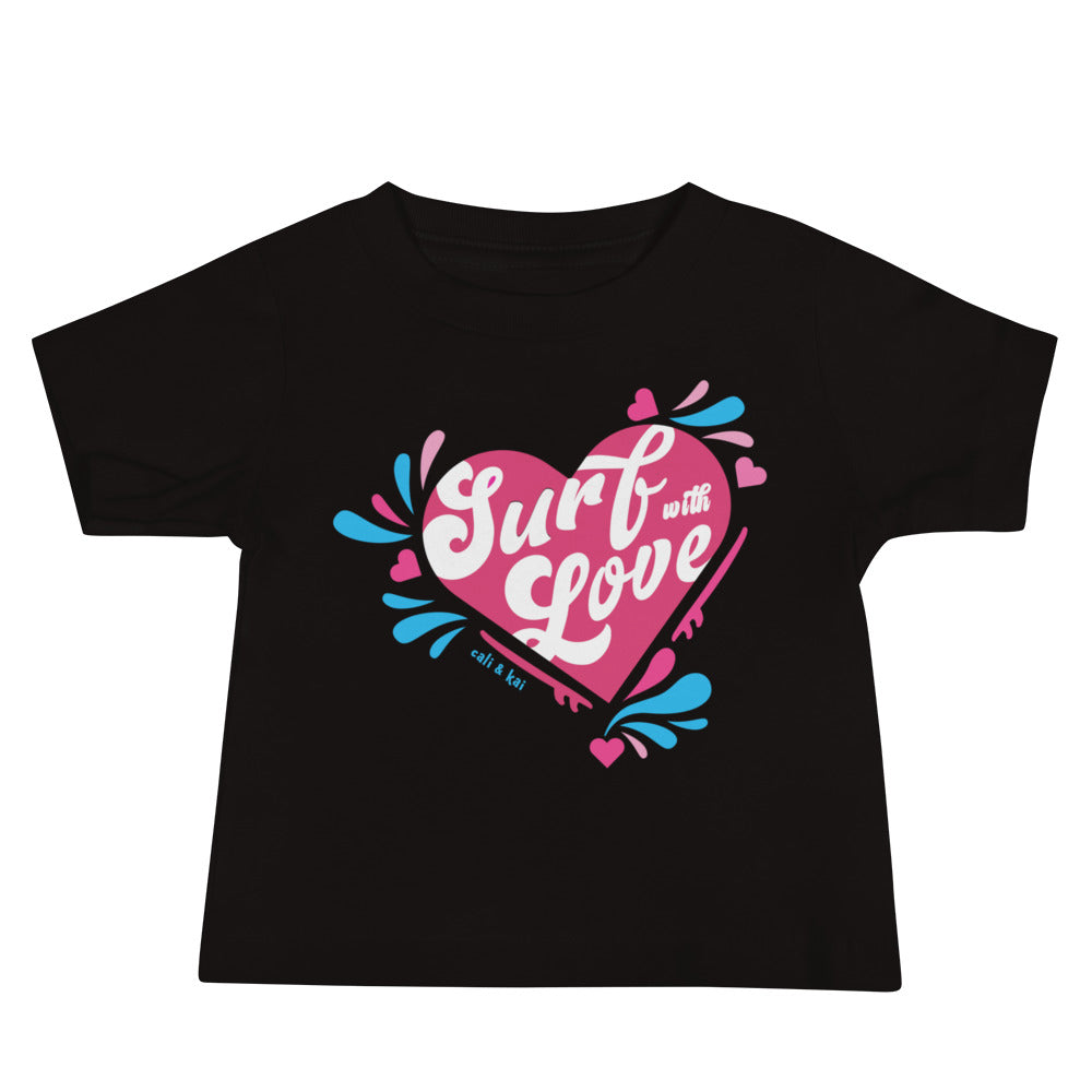 Surf With Love - Baby Tee image 1