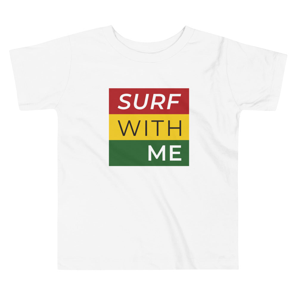 Surf With Me Reggae - Toddler Tee image 1