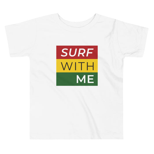 Surf With Me Reggae - Toddler Tee image 1