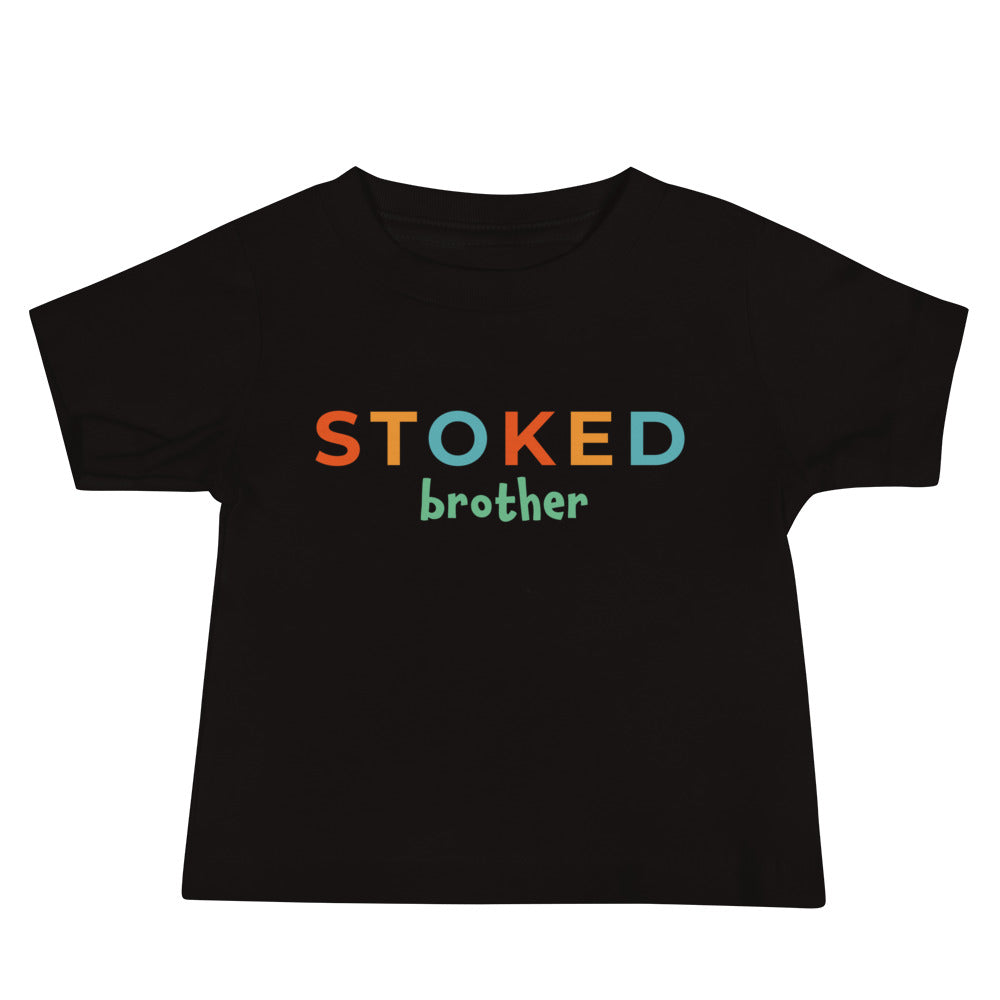 STOKED Brother Baby Tee image 0