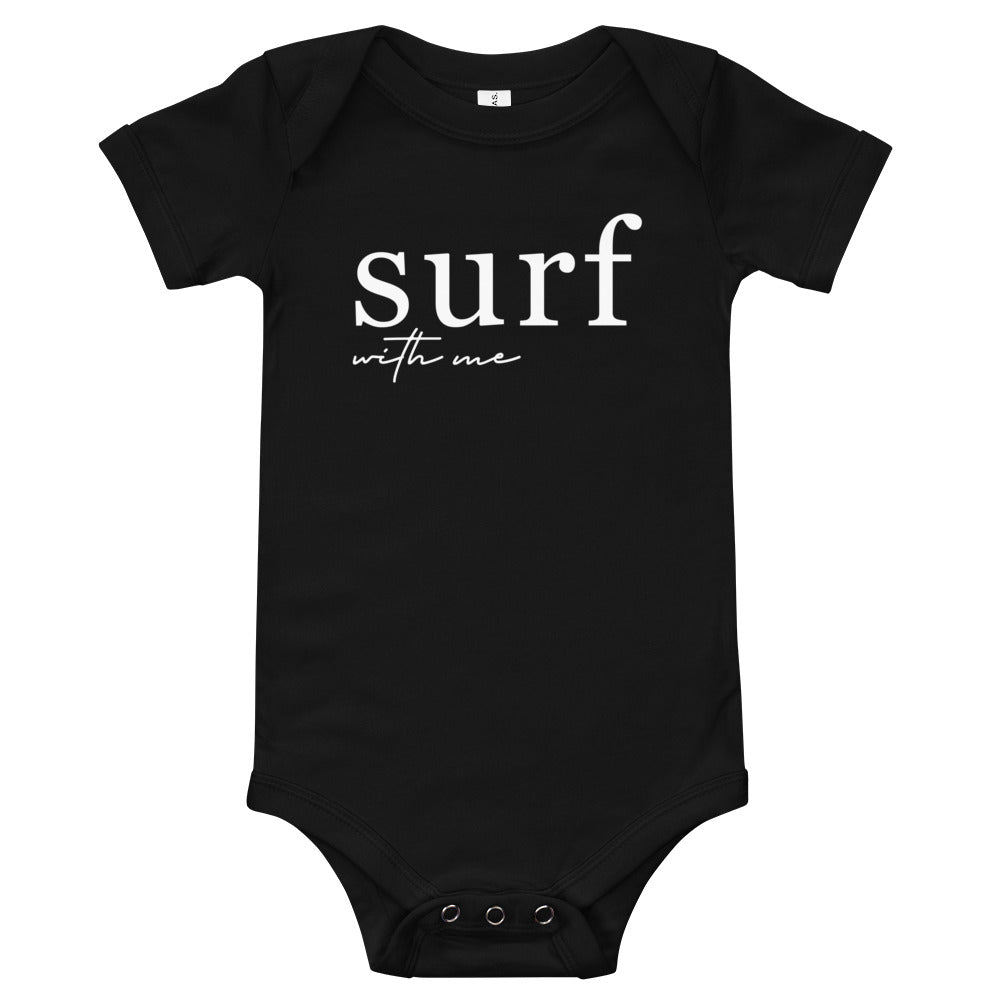 Surf With Me Script - Bodysuit image 0