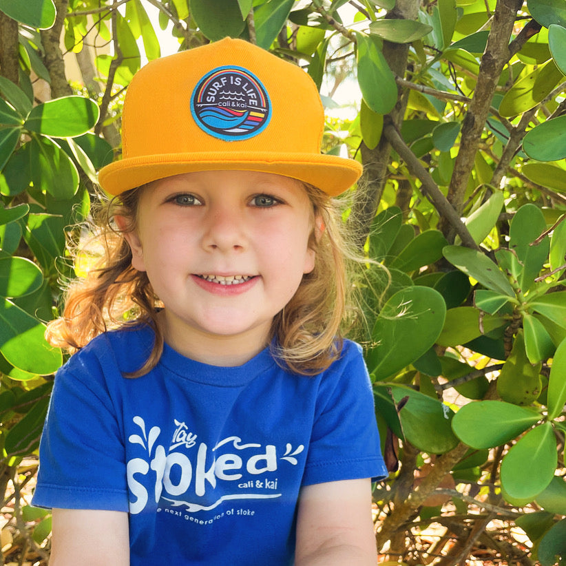 Surf Is Life Trucker Hat -Sunshine image 1