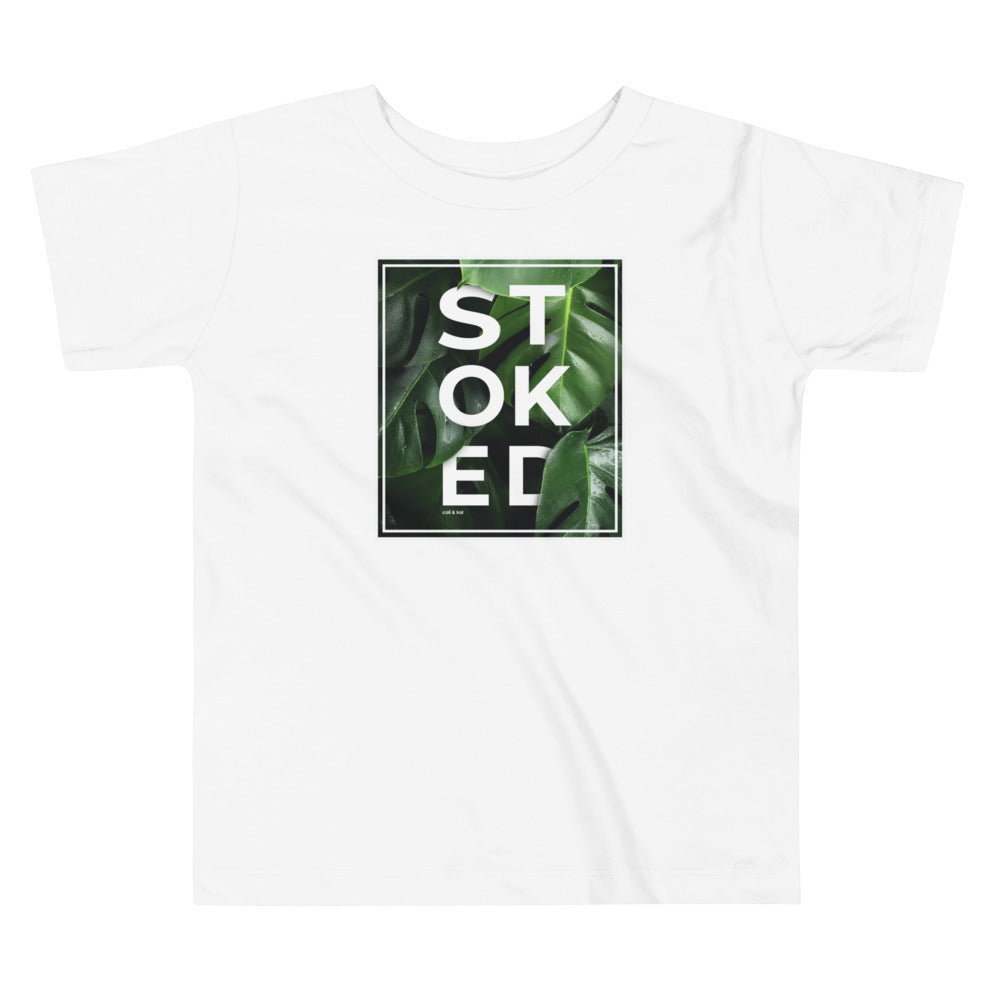 Stoked Palm Toddler Tee image 1