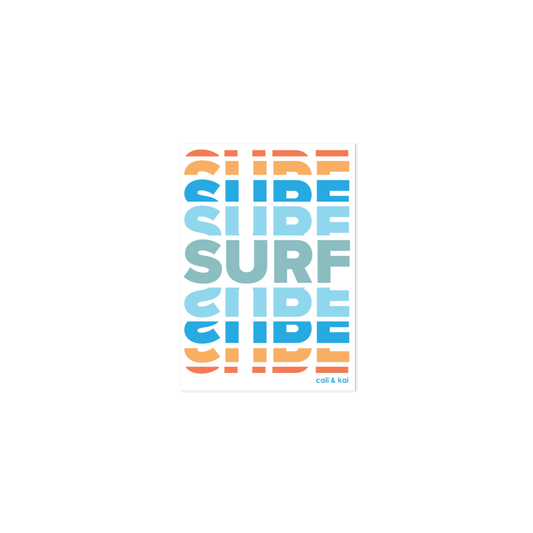Surf Type Sticker image 0