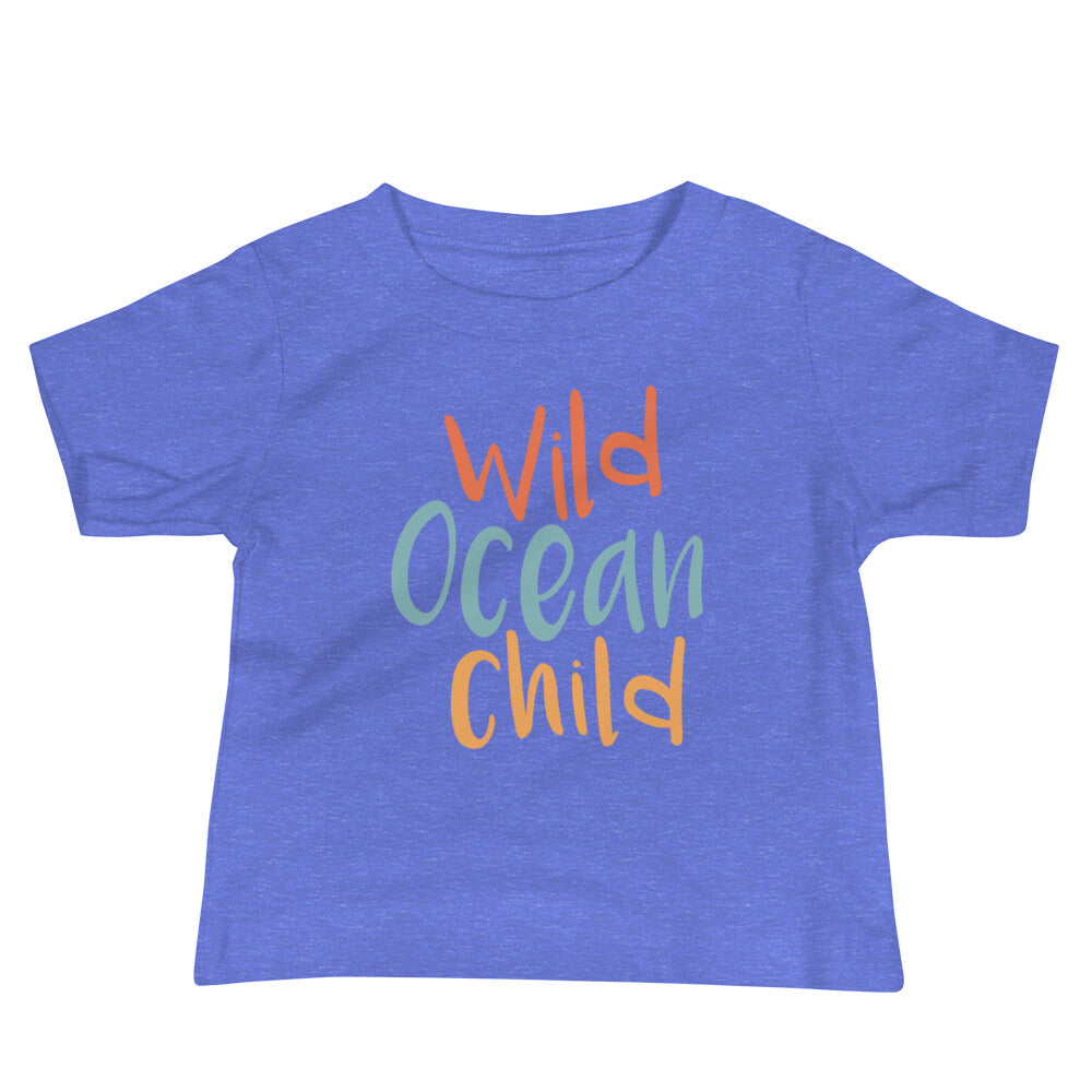 Wild Ocean Child Baby Tee image 1