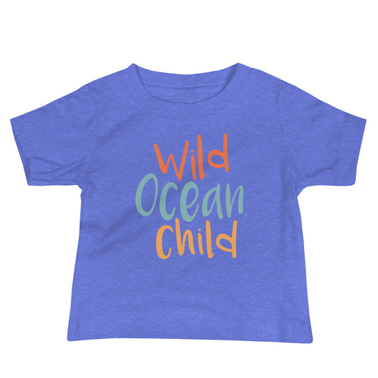 Wild Ocean Child Baby Tee image 1