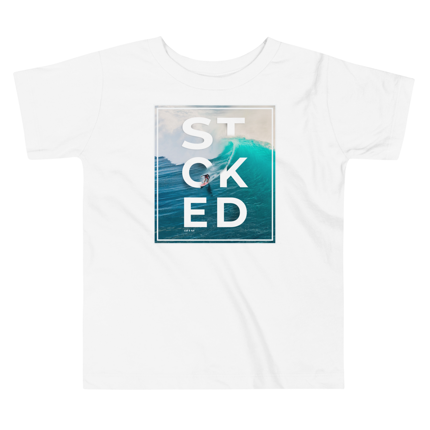 Stoked Surfer Toddler Tee