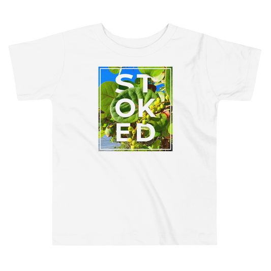 Stoked Sea Grape Toddler Tee