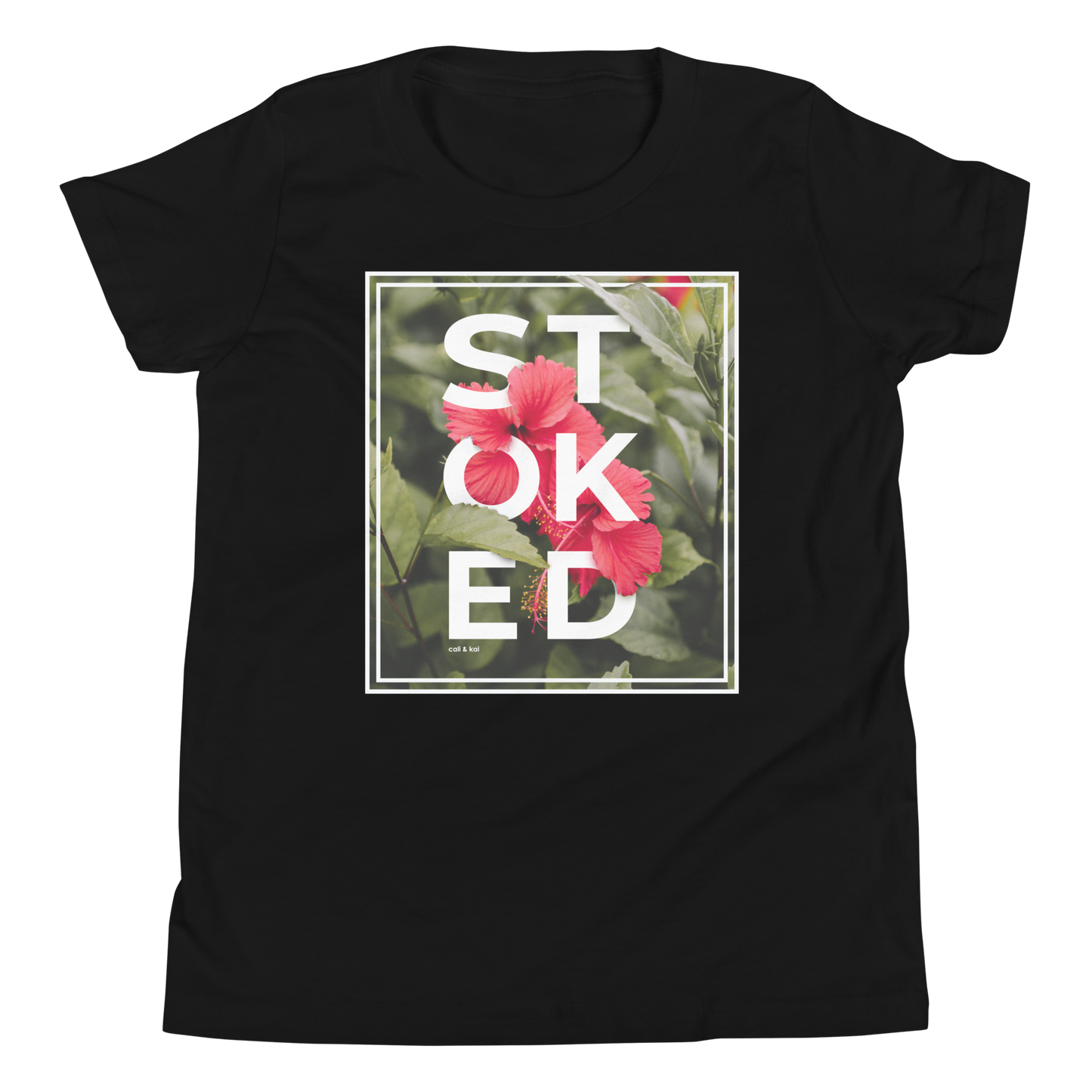 STOKED Hibiscus - Big Grom Tee