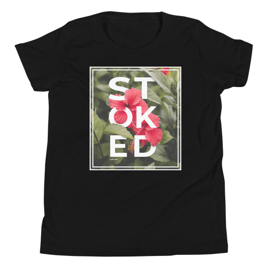 STOKED Hibiscus - Big Grom Tee